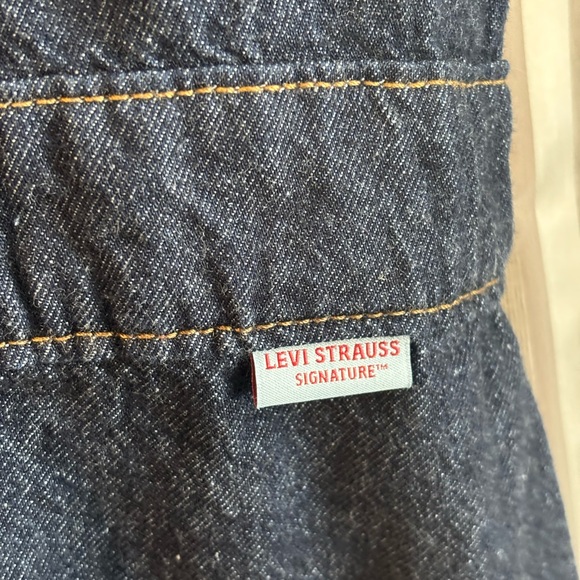 Levi’s Signature brand Jean dress NWOT - Picture 4 of 6